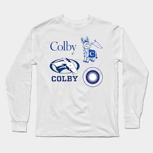 colby college sticker pack Long Sleeve T-Shirt